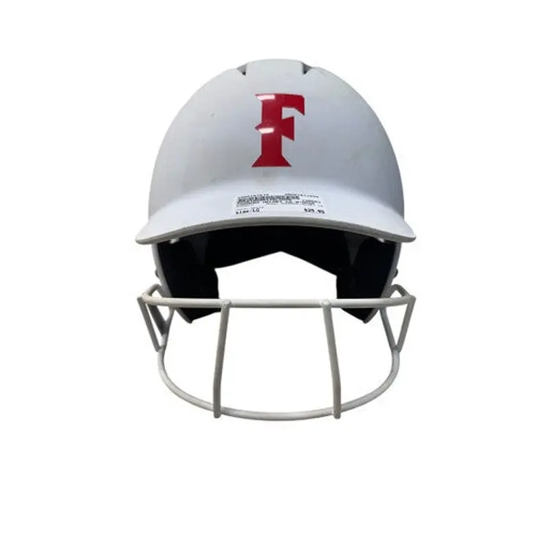 Used Champro CHAMPRO HELMET LG Batting Helmet w/Mask White LG 11835-S000197674