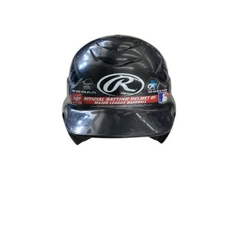 Used Rawlings BASEBALL HELMET Batting Helmet No Mask Black MD 11760-S000079345