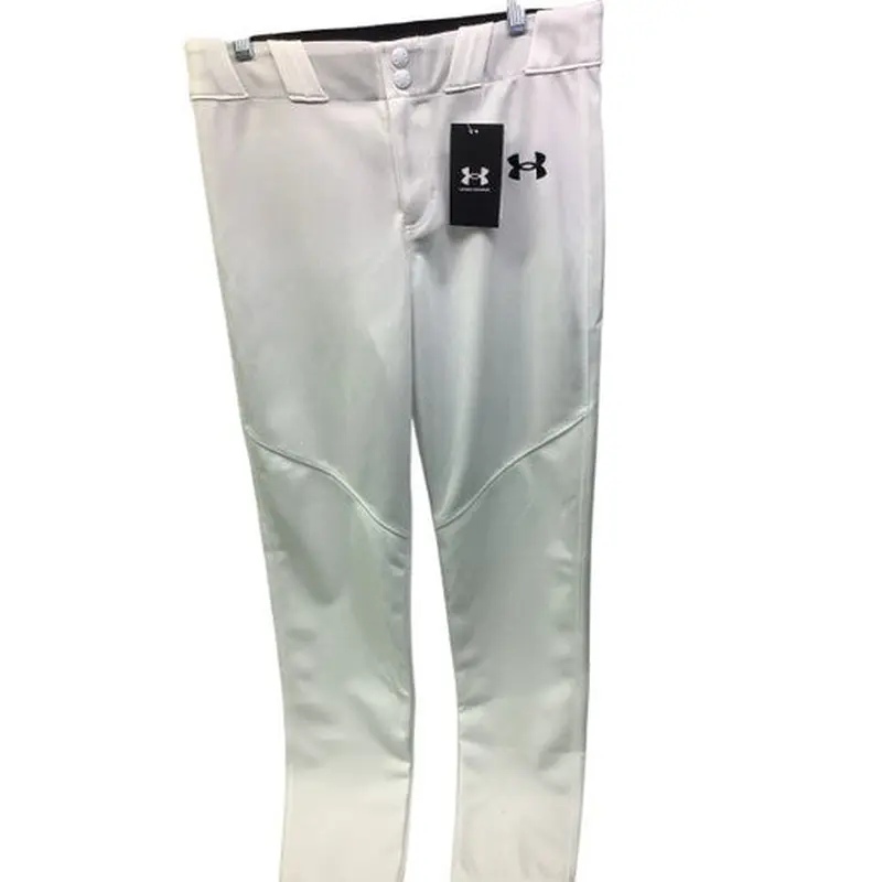 Used Under Armour TAPERED FIT YOUTH LARGE BB/SB Pant Boys White LG 11347-S000253226