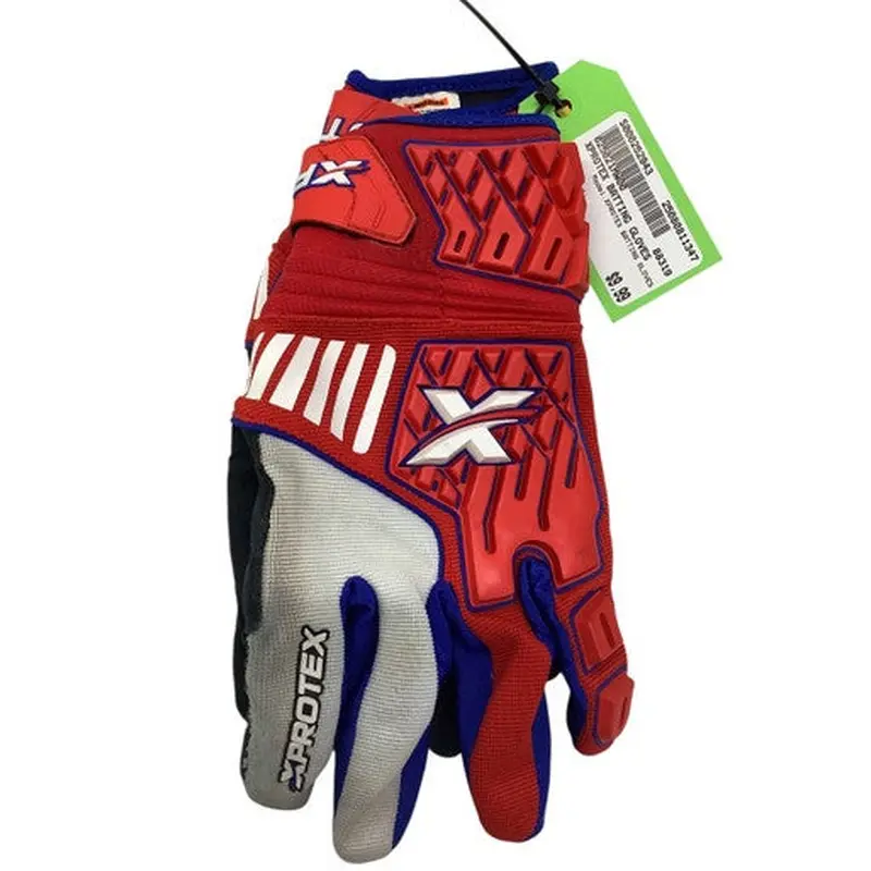 Used XPROTEX BATTING GLOVES BB/SB Batting Gloves Red XL 11347-S000252943