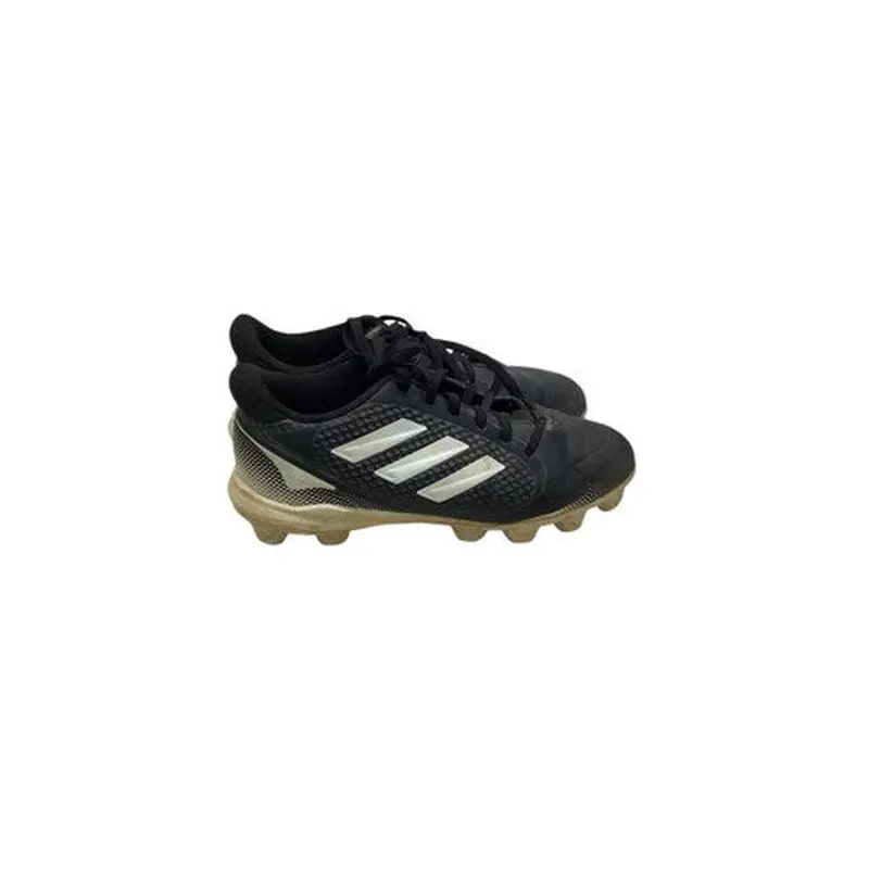 Used Adidas PURE HUSTLE BB/SB Cleats Pearl And Black Junior 04.5 11347-S000241616