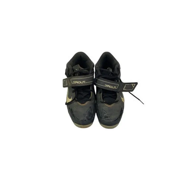 Used Nike TROUT BB/SB Cleats Black Junior 04 11347-S000244286