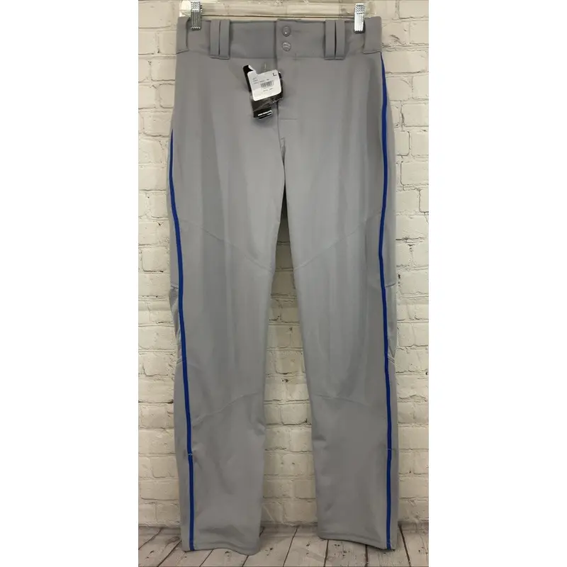 Allison Athletic 10004722 Youth Polyester Baseball Pants Grey L Large