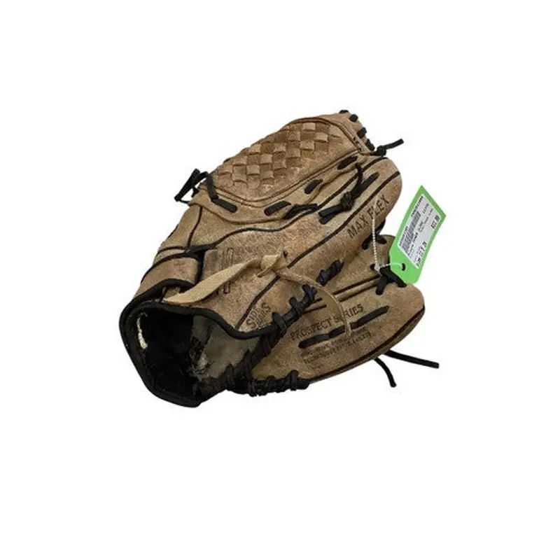 Used Mizuno POWER CLOSE BB/SB Glove RH Throw Brown 11 1/2" 11884-S000051365