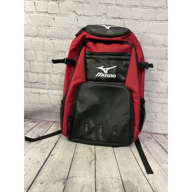 Mizuno Backpack Black Red New Without Tags Great for School Sport or Travel NWOT