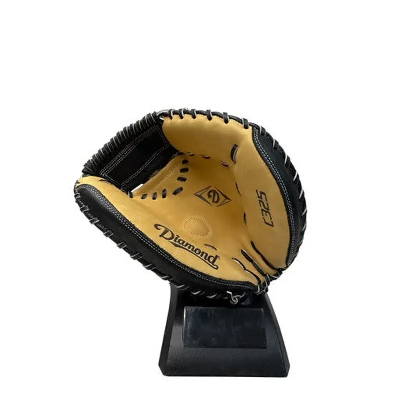 Used Diamond C325 RH Throw 32.5 Catchers Mitt - Black And Tan 11835-S000197511