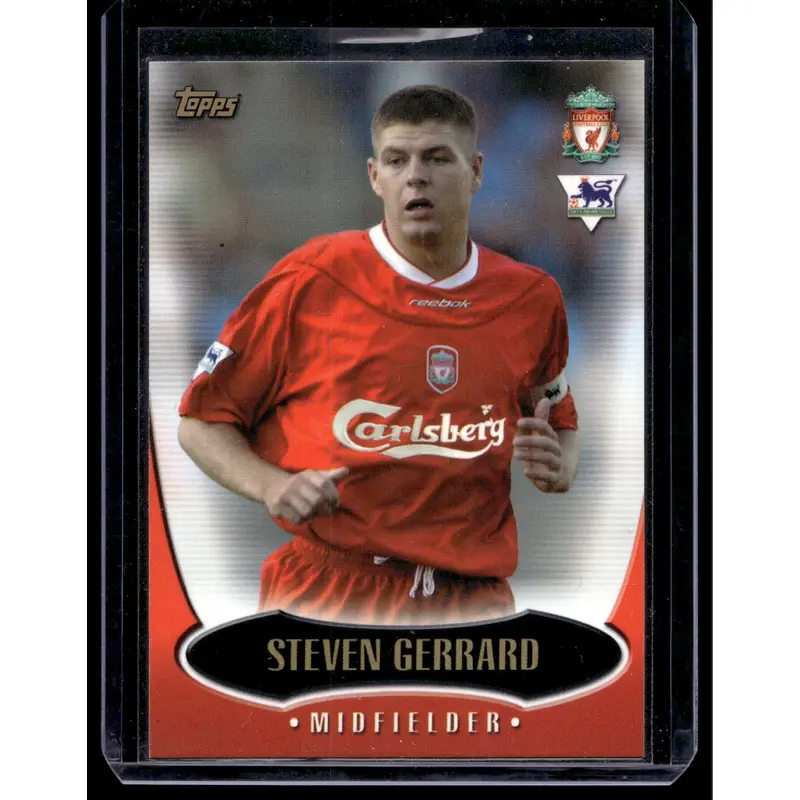 2002-03 Topps Premier Gold -  Steven Gerrard #L5