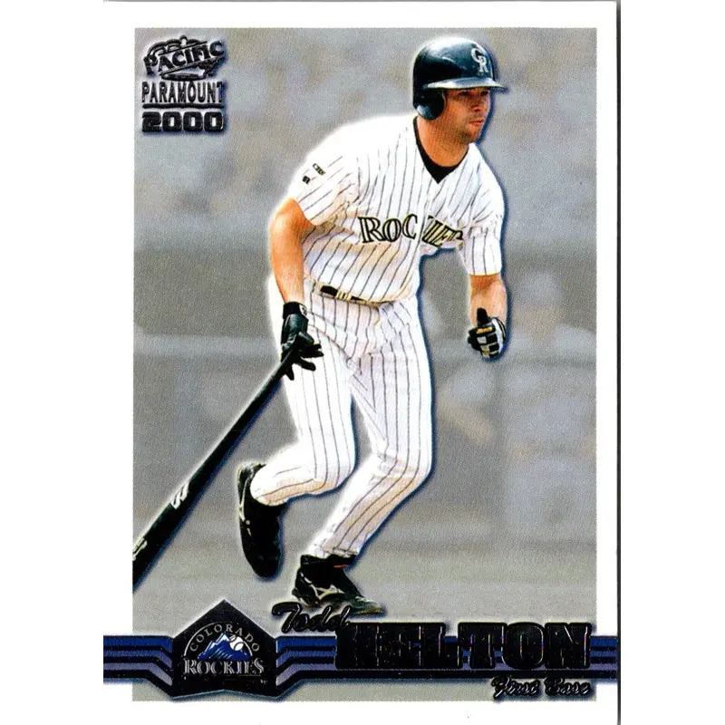2000 Pacific Paramount Ruby Todd Helton #79