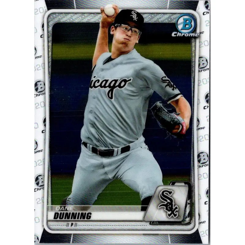 2020 Bowman Chrome Prospects Dane Dunning #BCP-232