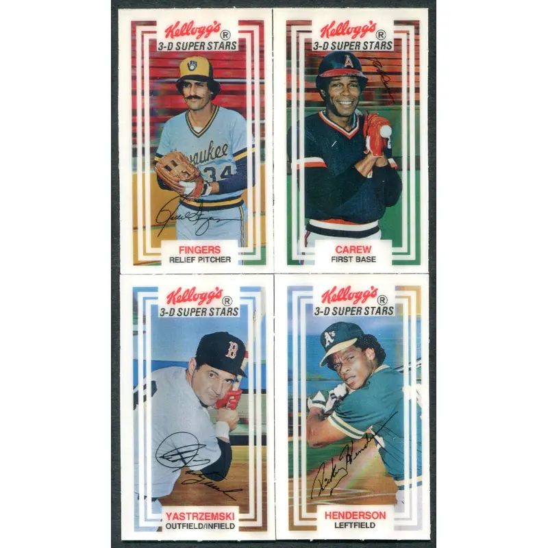1983 Kellogg's Baseball Complete Set NM NM/MT (60) (23-178)