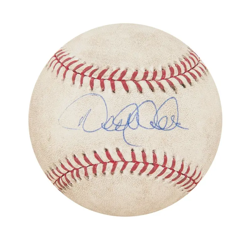Historic Derek Jeter 3,000th Hit At Bat Signed Game Used Baseball Steiner COA