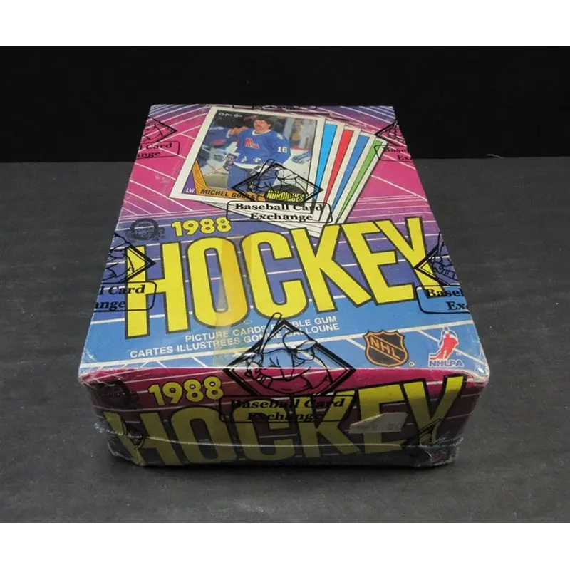 1987/88 OPC O-Pee-Chee Hockey Unopened Wax Box (Tape) (BBCE)