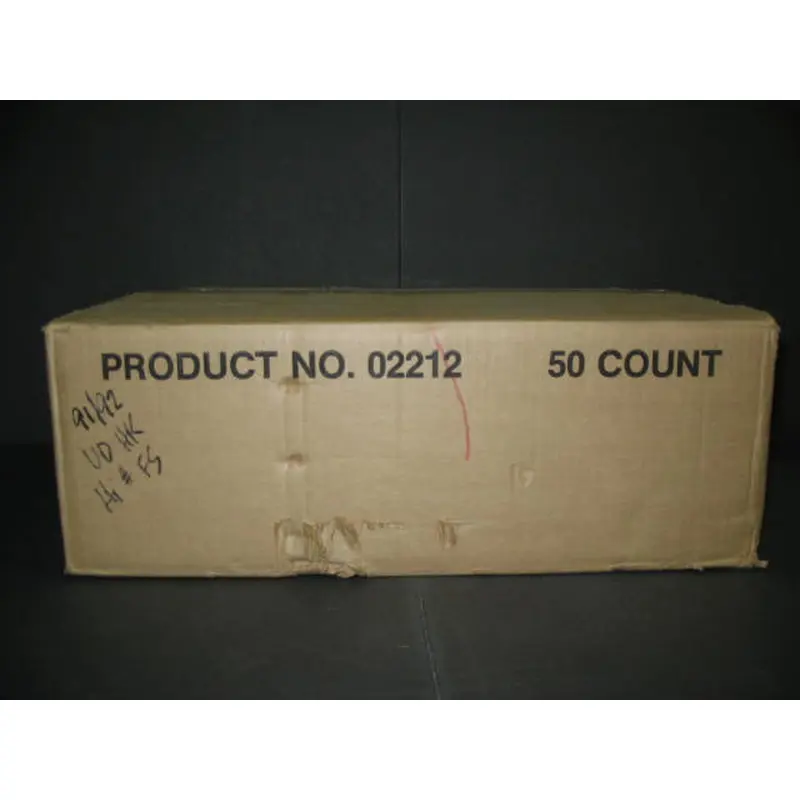 1991/92 Upper Deck Hockey High Number Factory Set Case (50 Sets) (02212)
