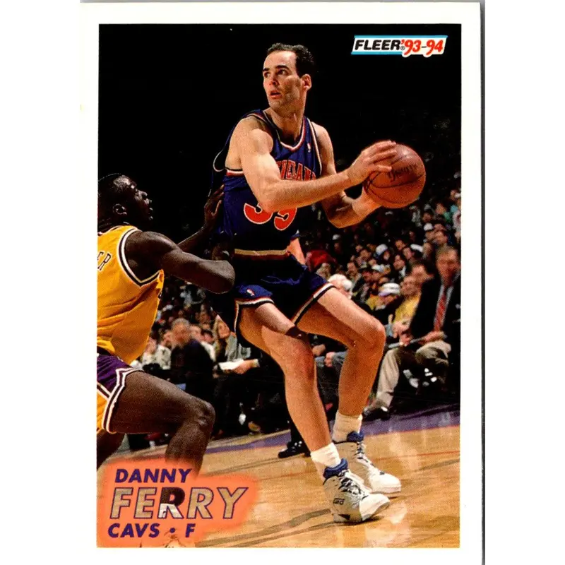 1993 Fleer Danny Ferry #37