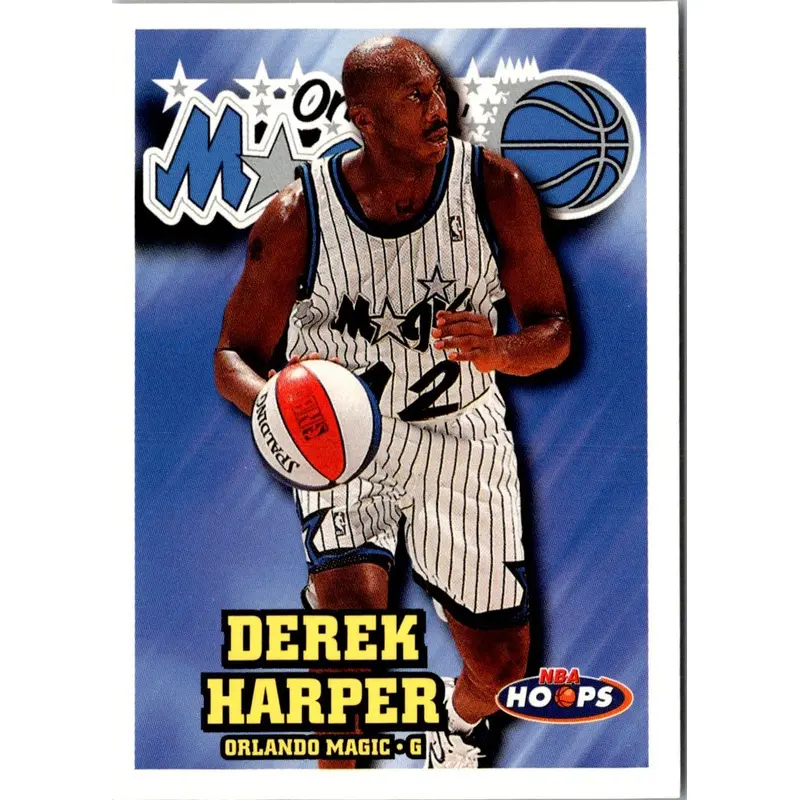 1997 Hoops Derek Harper #284