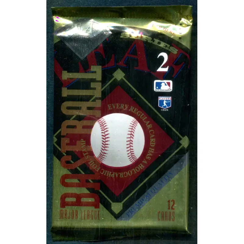 1995 Leaf Baseball Unopened Series 2 Pack (Retail) (12)