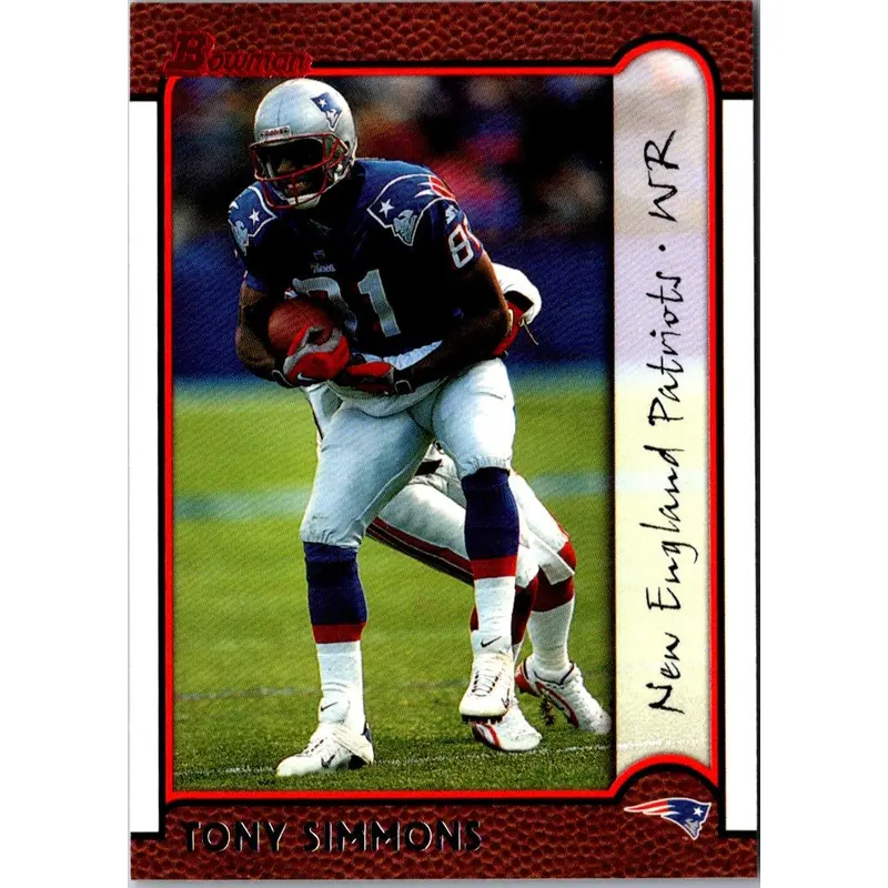 1999 Bowman Tony Simmons #52