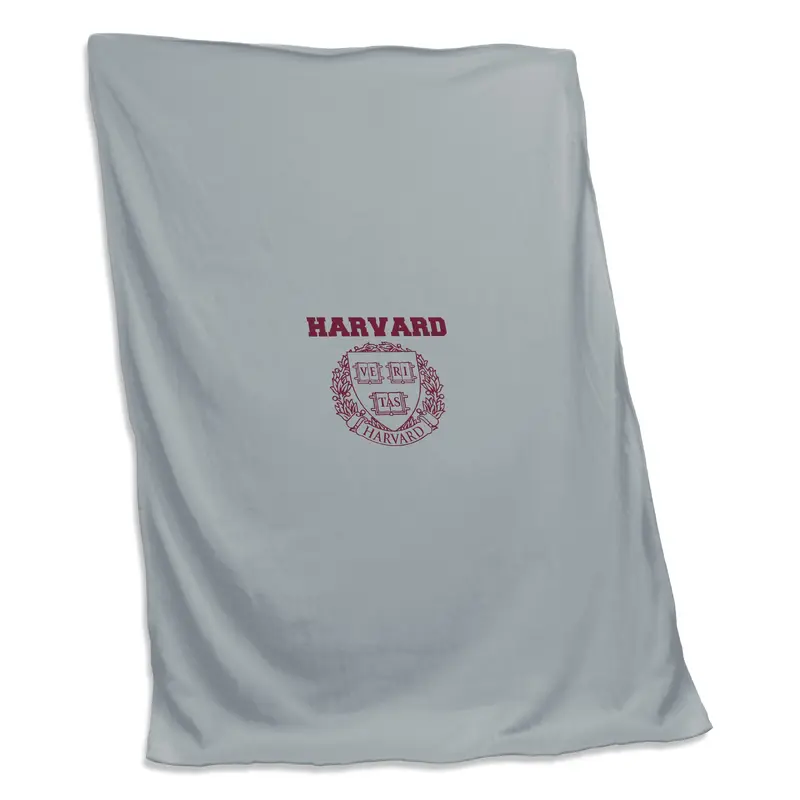 Harvard Gray Sweatshirt Blanket (Screened)
