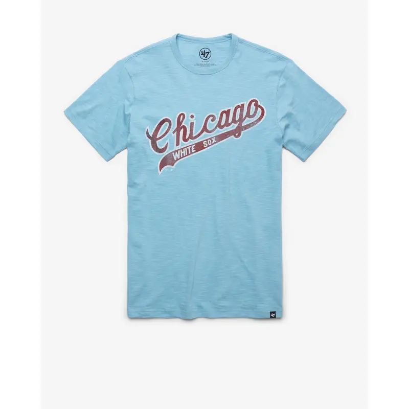 CHICAGO WHITE SOX COOPERSTOWN GRIT WORDMARK '47 SCRUM TEE