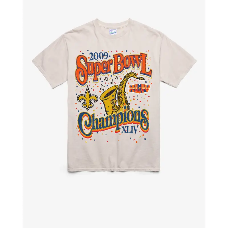 NEW ORLEANS SAINTS SB GRIDIRON LOCKER VINTAGE '47 TUBULAR TEE