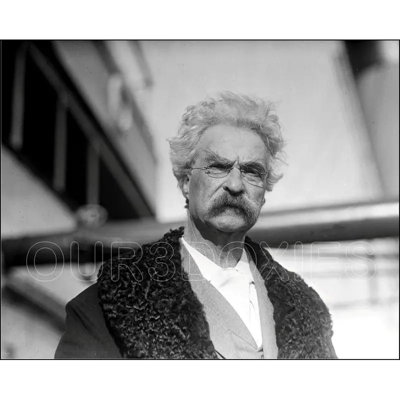 1909 Mark Twain 8X10 Photo - 2956