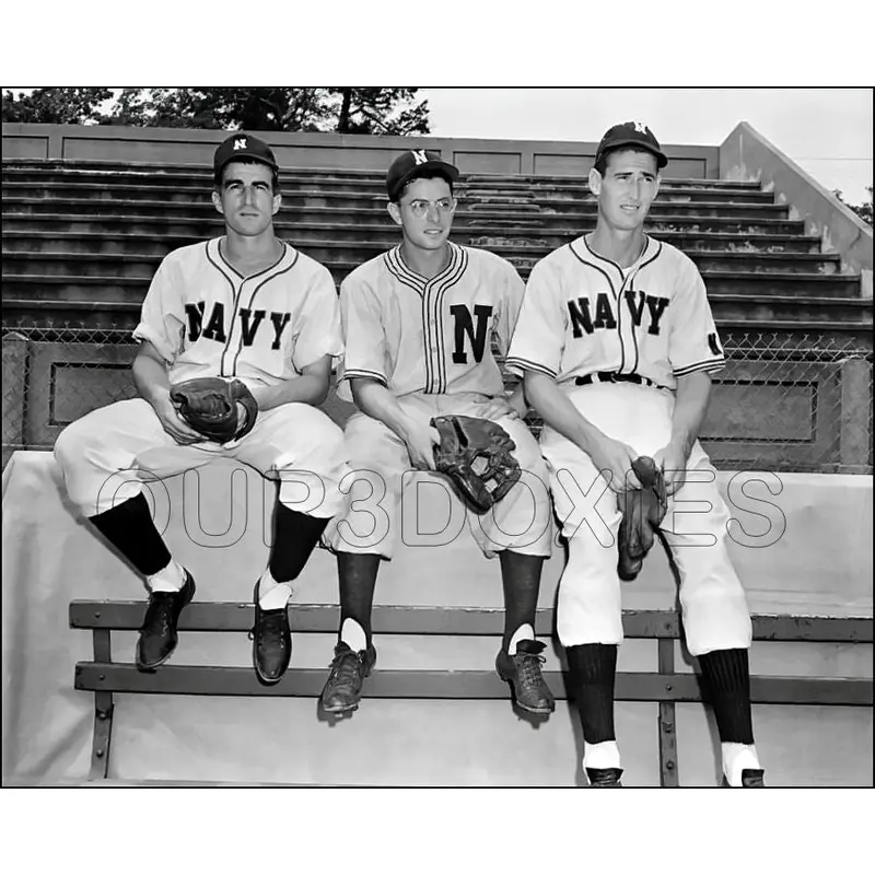Ted Williams Johnny Pesky 8X10 Photo - Dom Dimaggio WWII Red Sox - 3324