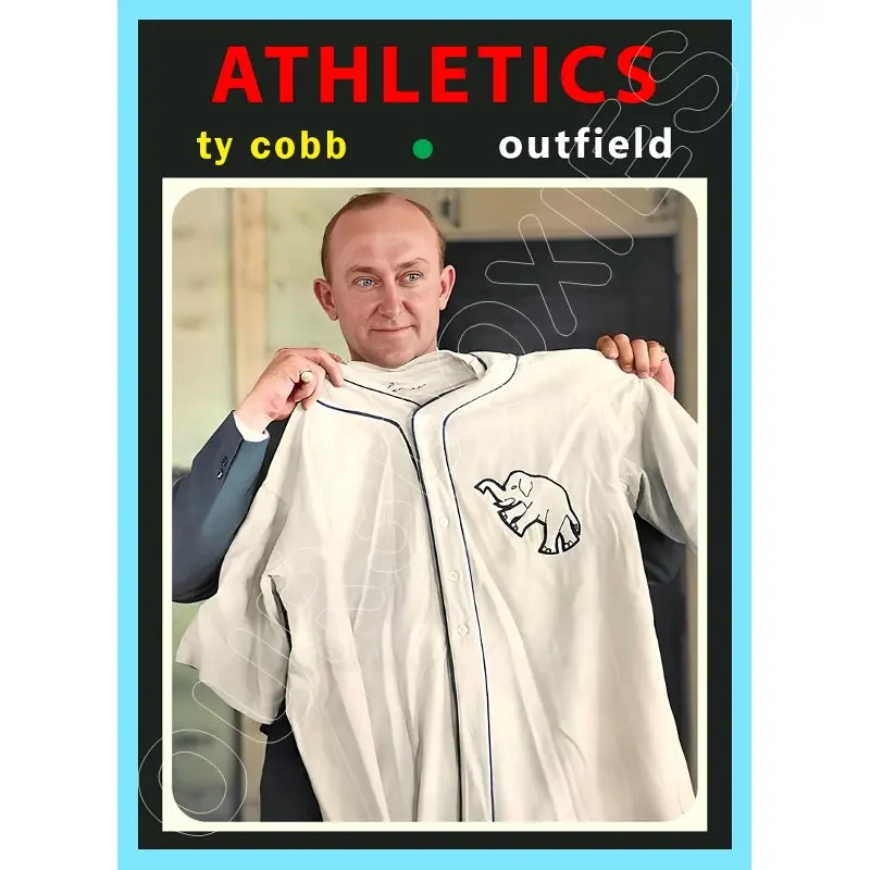 Ty Cobb 1971 Topps Custom Card - 4588