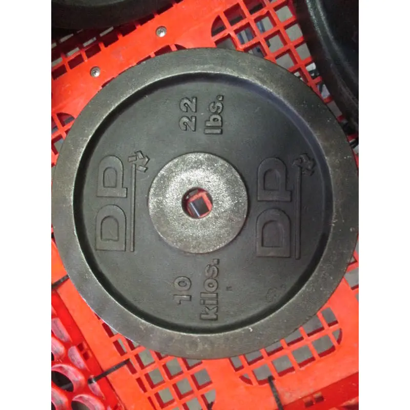 Used Vintage DP 22lb Standard Weight Plate