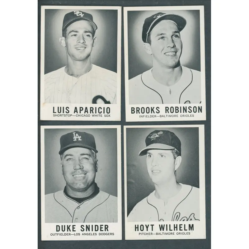 1960 Leaf Baseball Complete Set NM