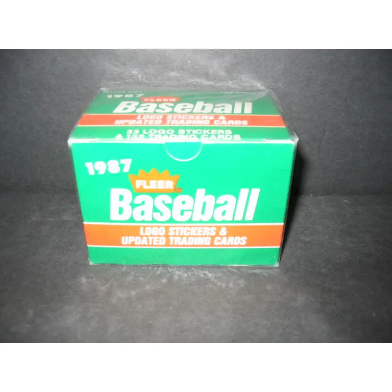 1987 Fleer Baseball Update Factory Set (Authenticate)