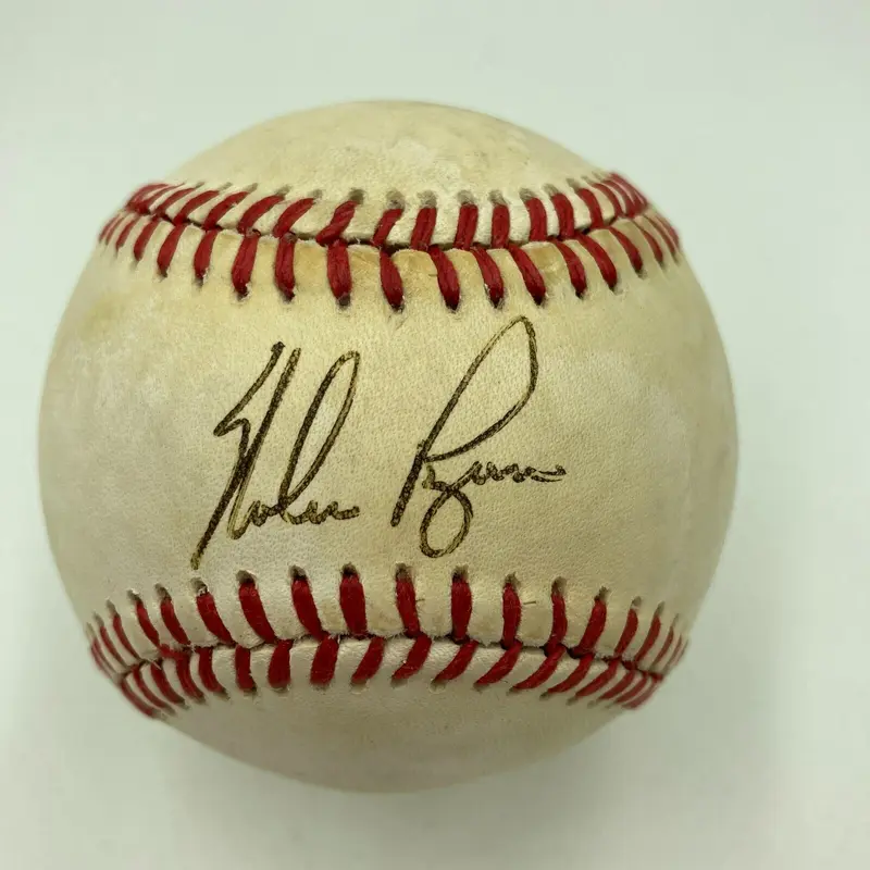 Nolan Ryan Signed 1980's Official National League Baseball JSA COA