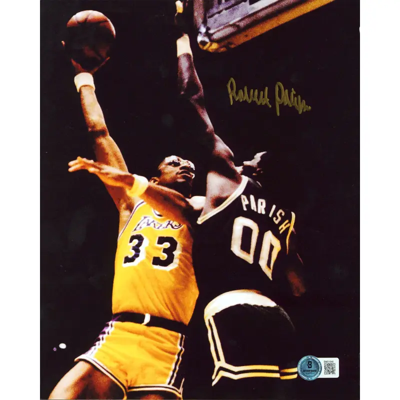 Celtics Robert Parish Authentic Signed 8x10 Vertical Photo BAS #BM01646