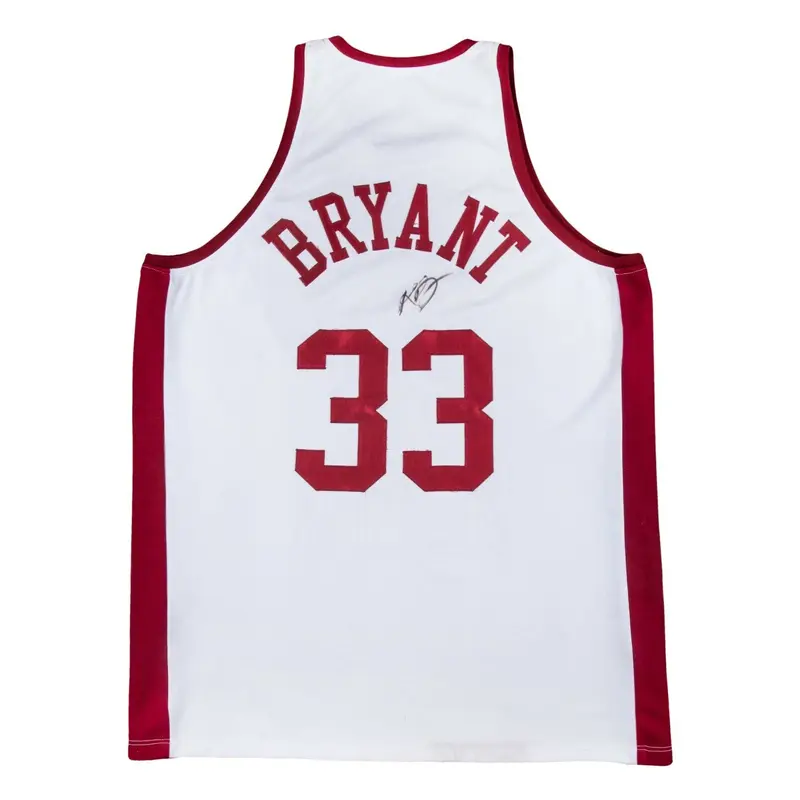 Kobe Bryant Signed Lower Merion #33 High School Jersey PSA DNA COA RARE