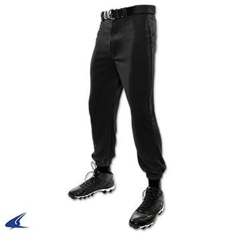 New Champro MVP Classic Baseball Pants Youth Size Large - Black