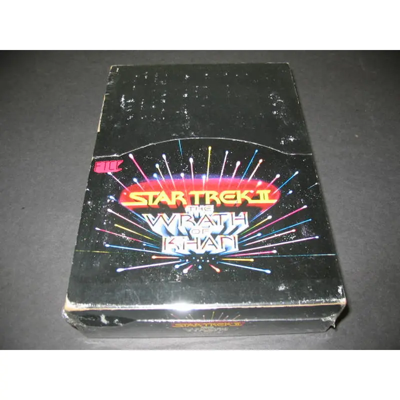1983 FTCC Star Trek II Unopened Wax Box