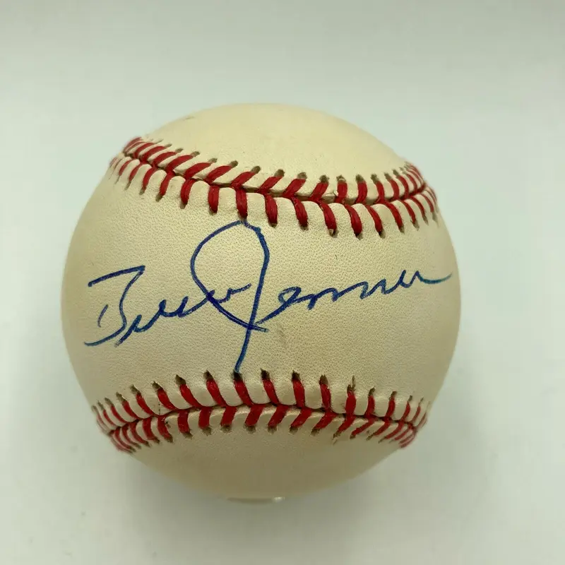 Bruce Jenner Caitlyn Kardashian Signed Official Major League Baseball JSA COA