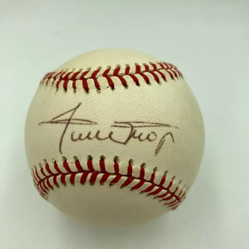 Willie Mays Signed Autographed Official National League Baseball With JSA COA