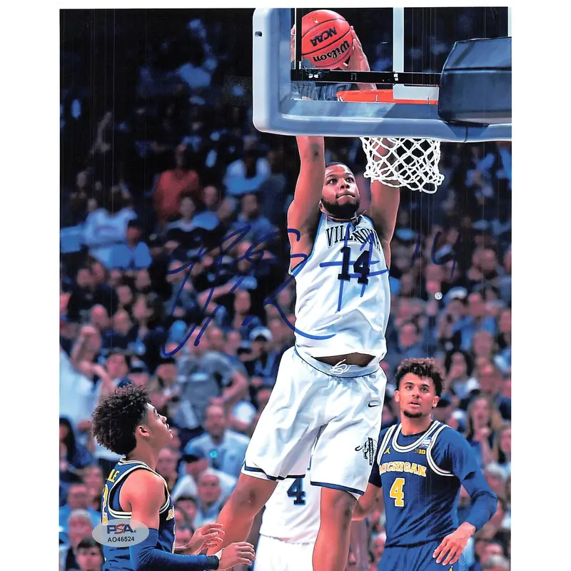 Omari Spellman signed 8x10 photo PSA/DNA Villanova Autographed