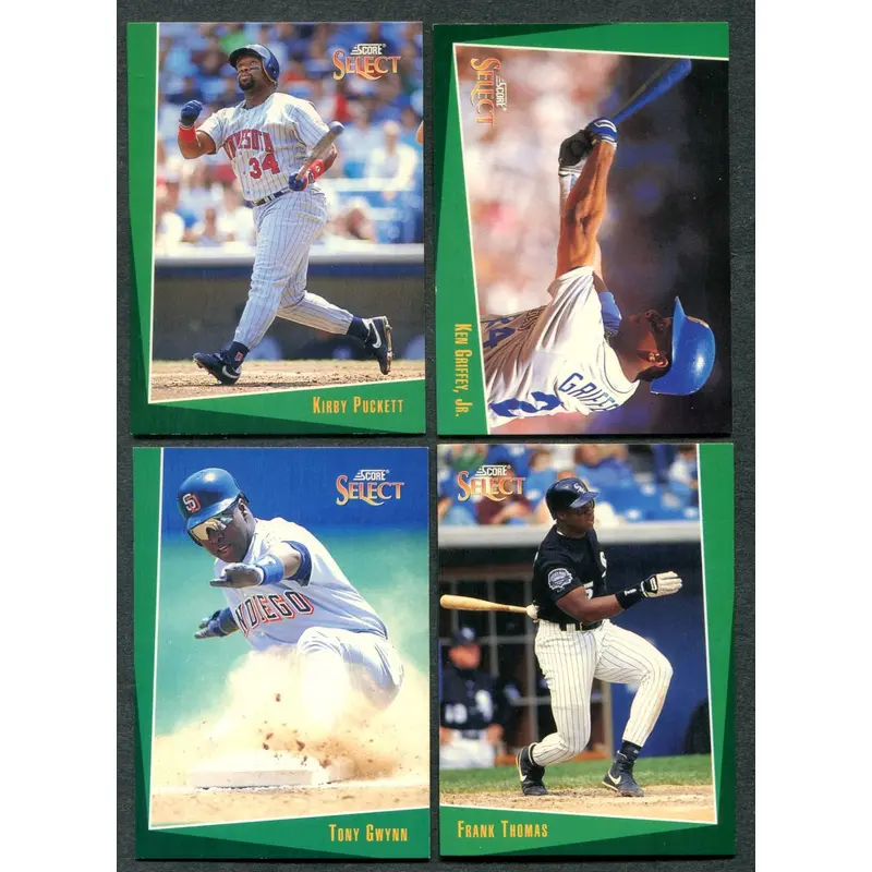 1993 Score Select Baseball Complete Set (405)