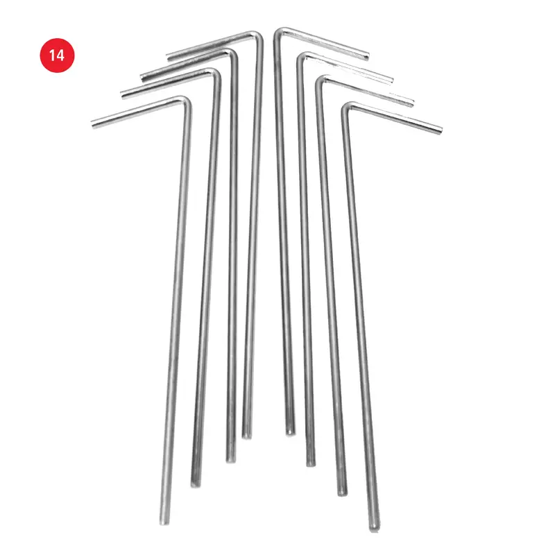 Frames Part #14 - Canopy Stakes and Tie Downs