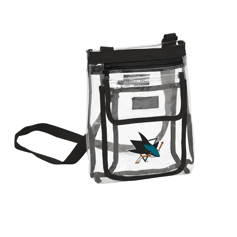 San Jose Sharks Clear Crossbody