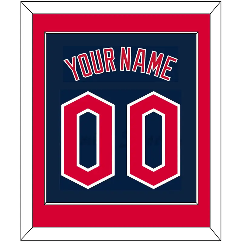 Cleveland Name & Number - Alternate Blue - Single Mat 2