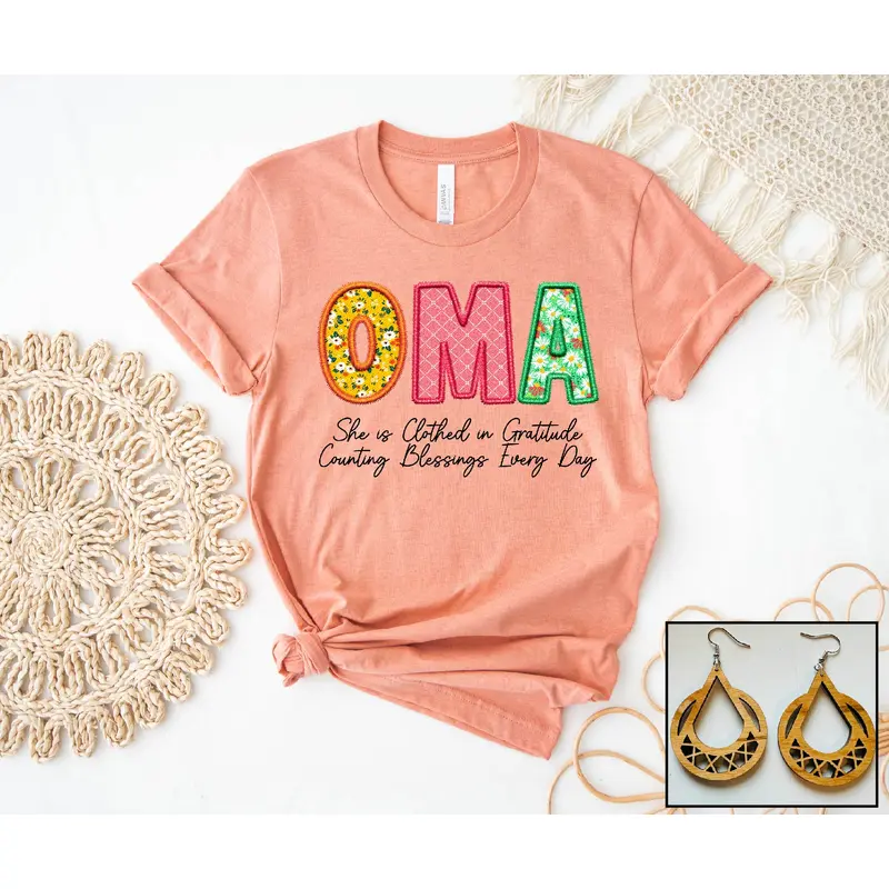 Oma- Floral Stitch