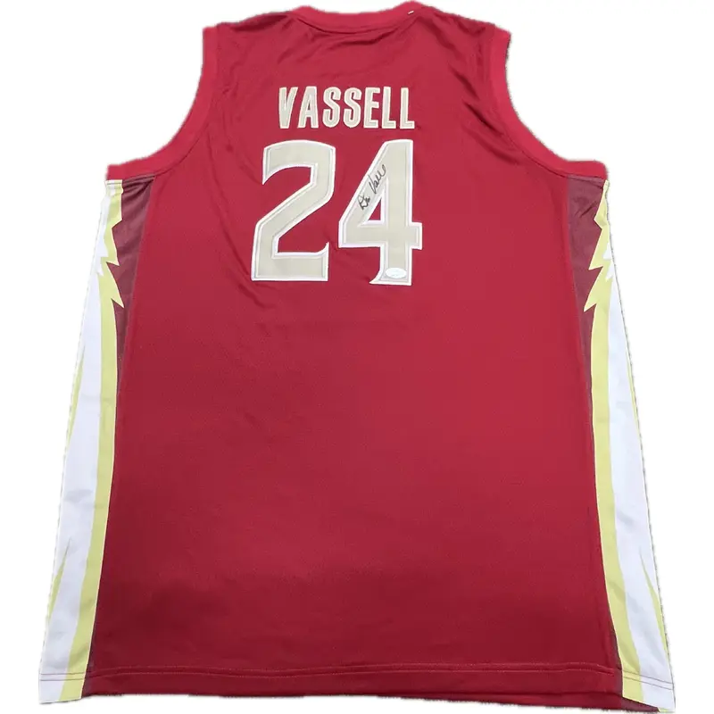 Devin Vassell signed jersey JSA Florida State Autographed