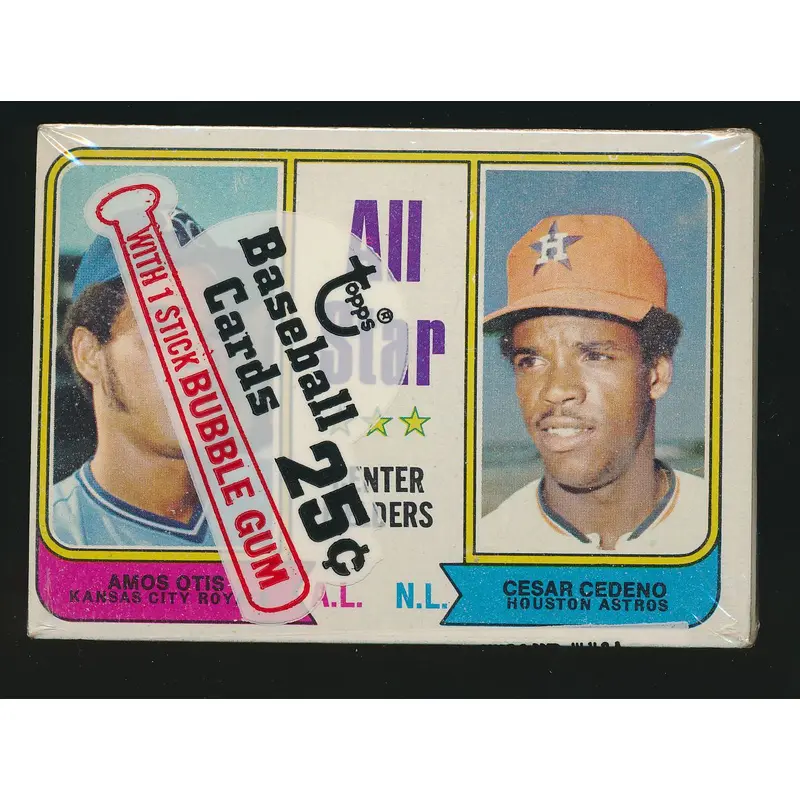 1974 Topps Baseball Unopened Cello Box