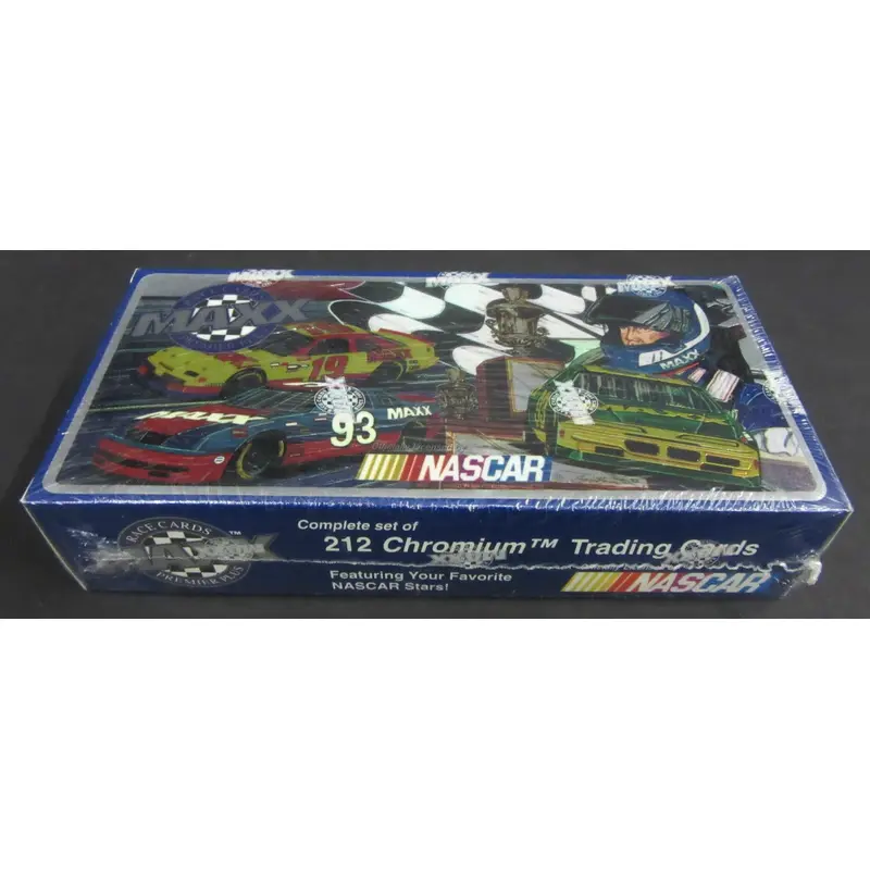 1993 Maxx Chromium Racing Race Cards Factory Set