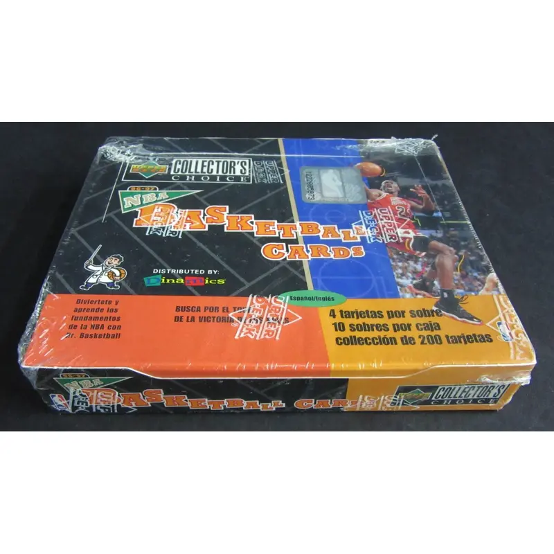 1996/97 Upper Deck Collector's Choice Basketball Box (Spanish) (10/4)
