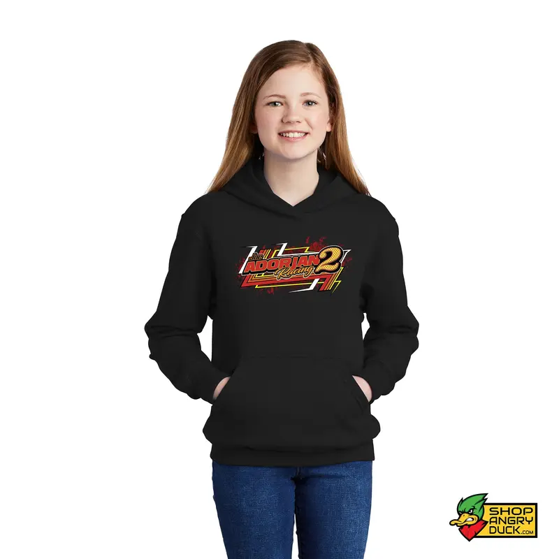 Joe Adorjan Racing Illustrated Youth Hoodie