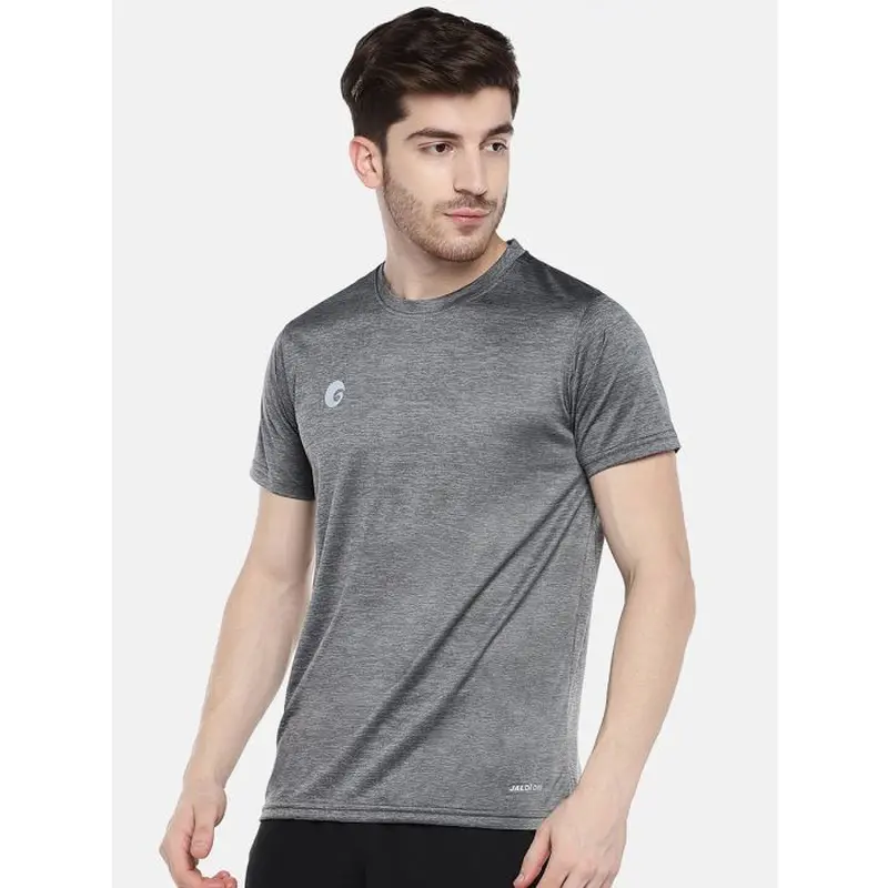 Omtex Sports Mens T-Shirt - Grey - 1802 | Kibi Sports