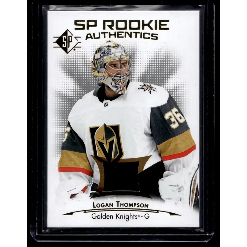 2021-22 Upper Deck SP - Retail Jersey - Rookie Authentics - Logan Thompson #111 RY